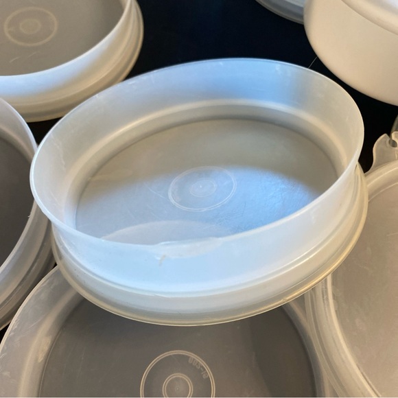 Tupperware White Storage Containers with Stackable Design - Picture 4 of 5